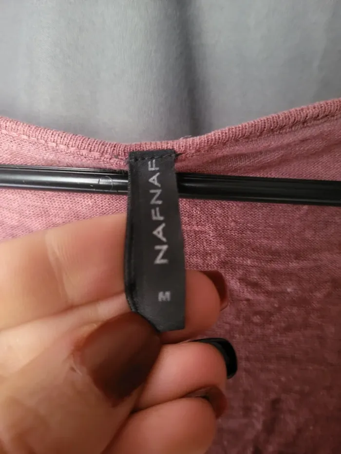 T shirt bordeau - photo numéro 2