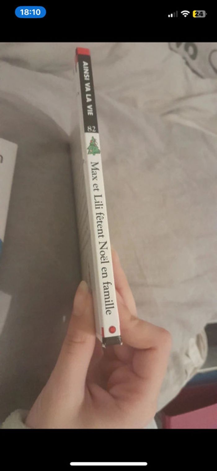 Max et Lili fêtent Noël en famille – Livre jeunesse collection Ainsi va la vie – Excellent état - photo numéro 3