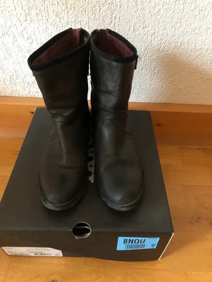 Bottines noire IKKS