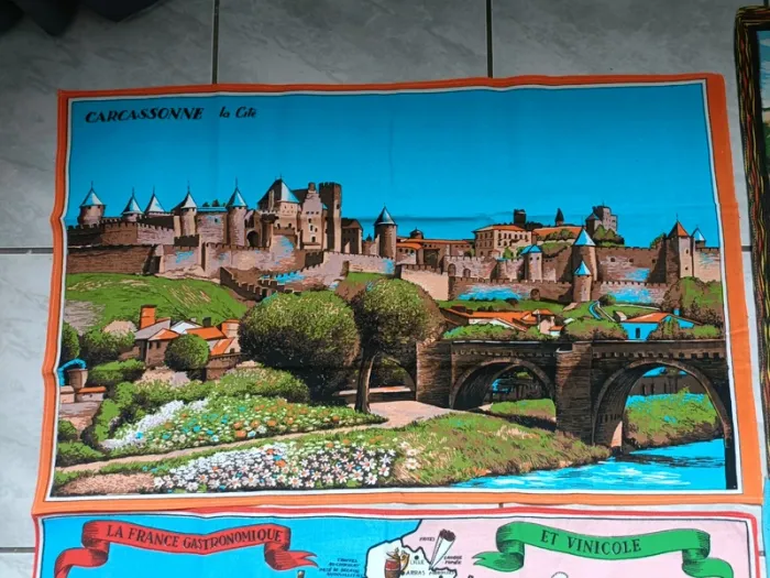 3 Torchons vintage NEUFS région Carcassonne - photo numéro 4