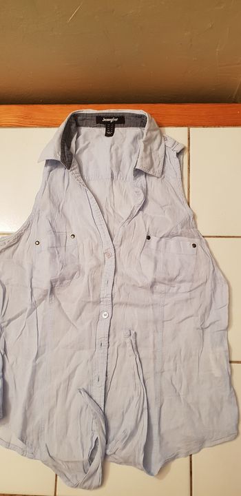 Chemise sans manches 