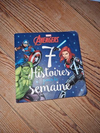 Livre Marcel avengers 7 histoire pour la semaine