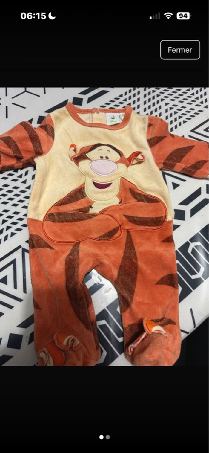 Pyjama tigrou
