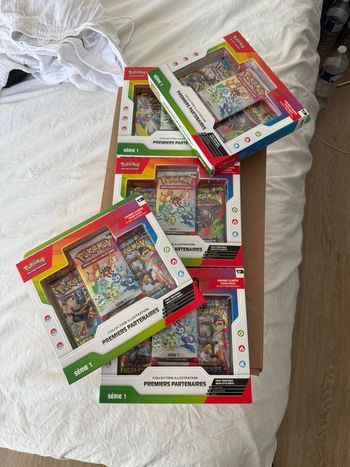 Lot de 5 coffrets Pokémon premiers partenaires 