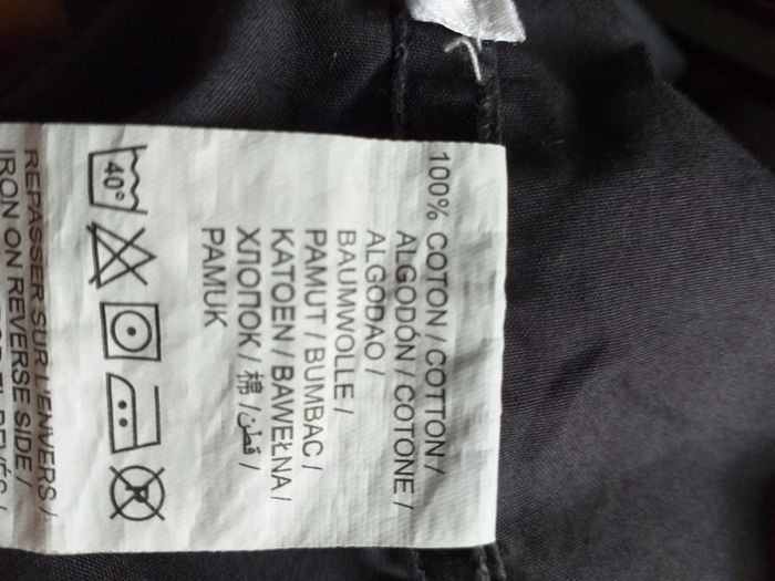 Chemise manches courtes anthracite - photo numéro 7