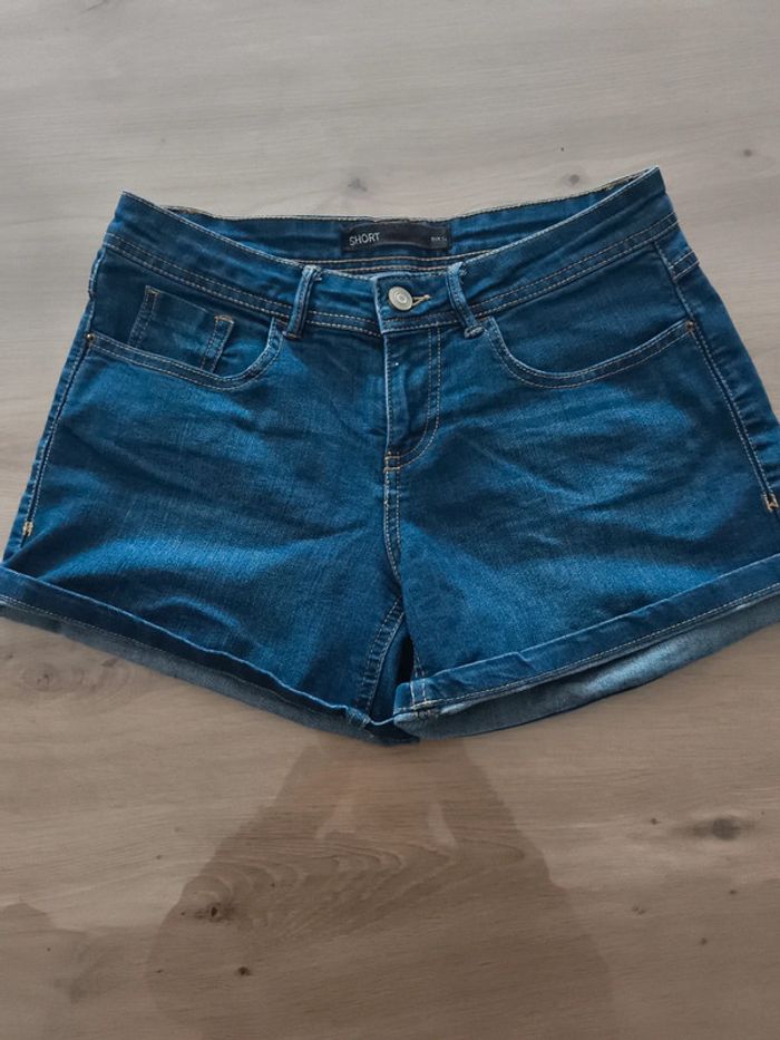 Mini short en jean