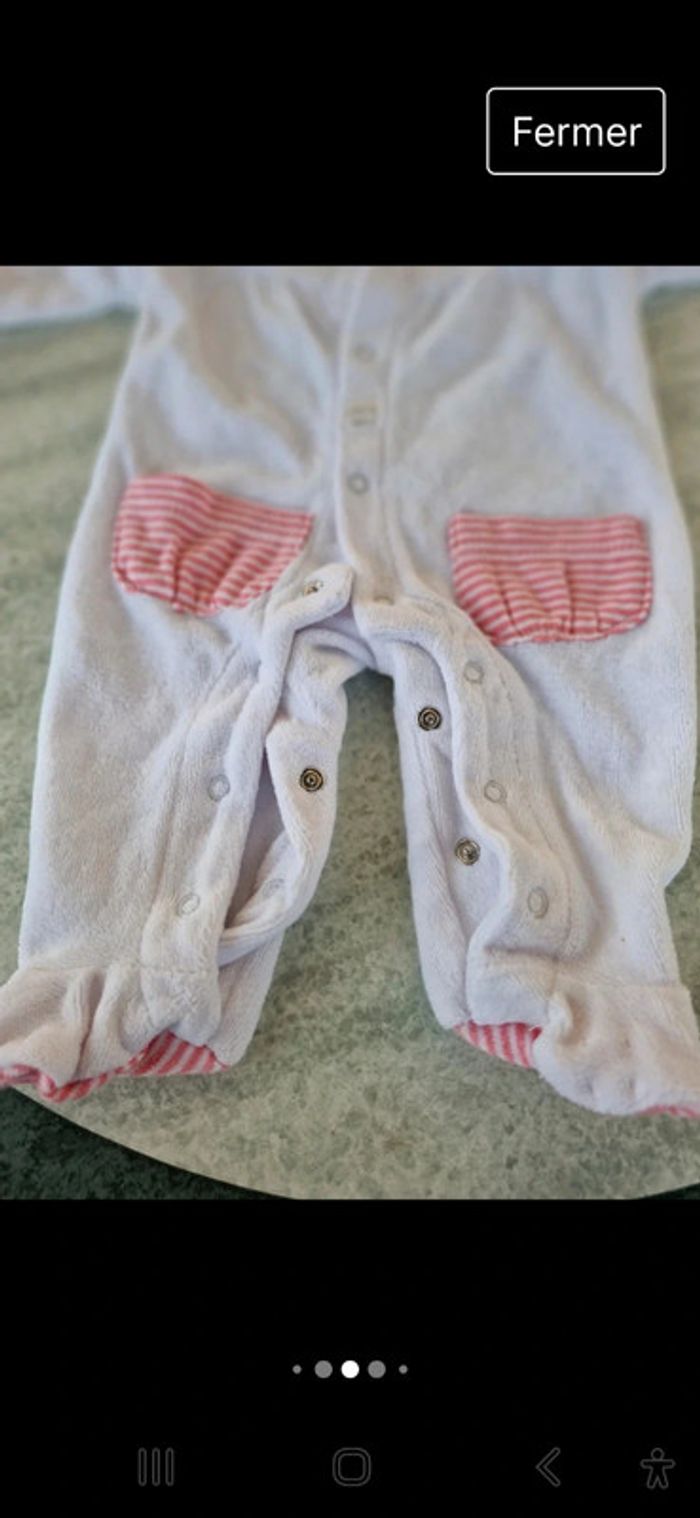 Pyjama bébé fille. Brioche - photo numéro 4