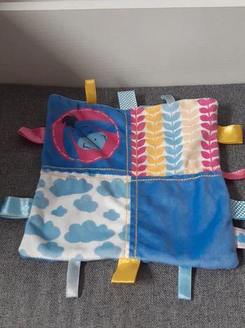 Doudou plat carré Bourriquet