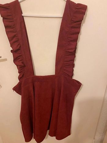 Robe velours bordeaux 3xl