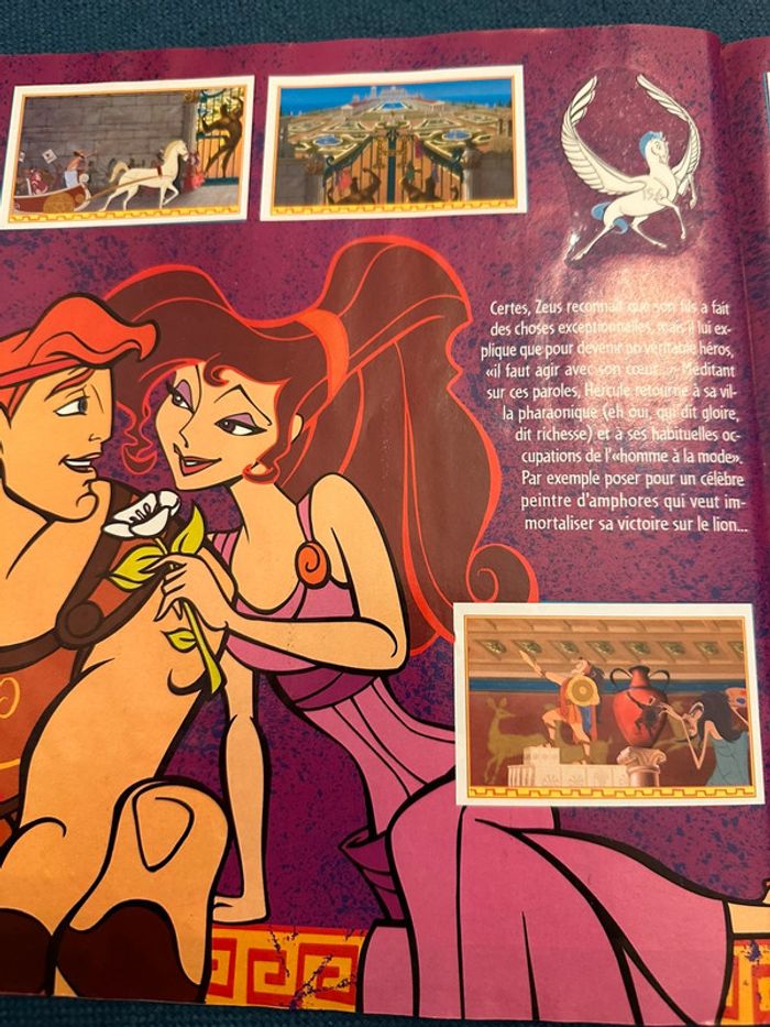 Album livre Panini complet stickers autocollants Disney Hercules - photo numéro 12
