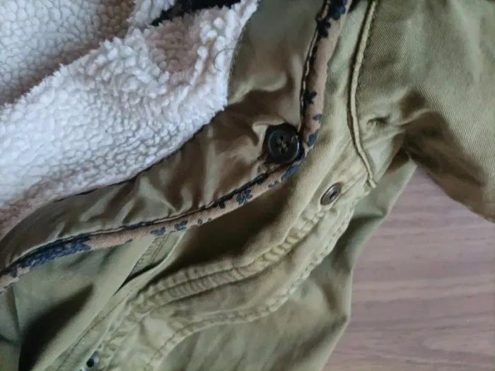 Joli manteau avec doublure polaire Zara 11/12 ans - photo numéro 8