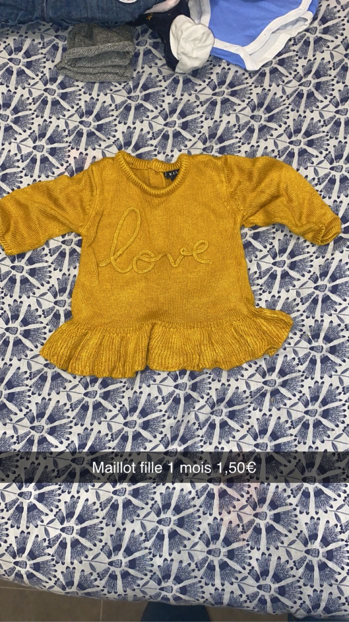 Vêtement bébé 1mois - photo numéro 4