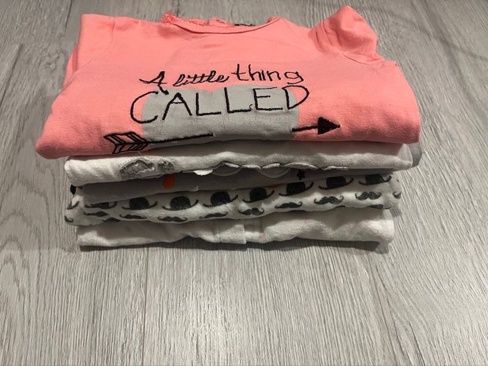 Lot de 5 pyjamas bébé – 9 mois – Orchestra & Kiabi