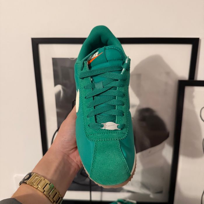 Basket Nike Cortez verte - photo numéro 3