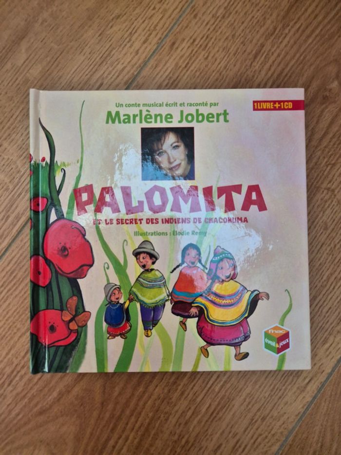 Livre avec CD Marlene Jobert - Palomita