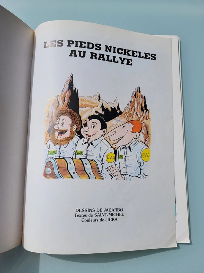 BD collector Les Pieds nickelés et le rallye 👣 - photo numéro 2