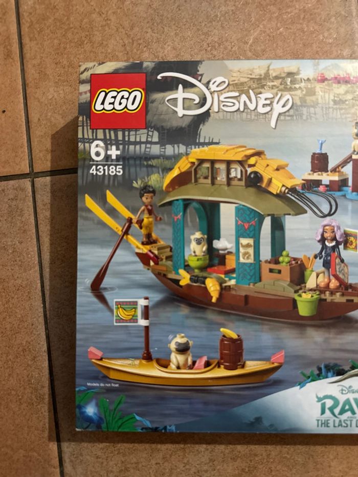 Set Lego 43185, Raya et le dernier dragon, le Boun’s Boat, set scellé - photo numéro 2