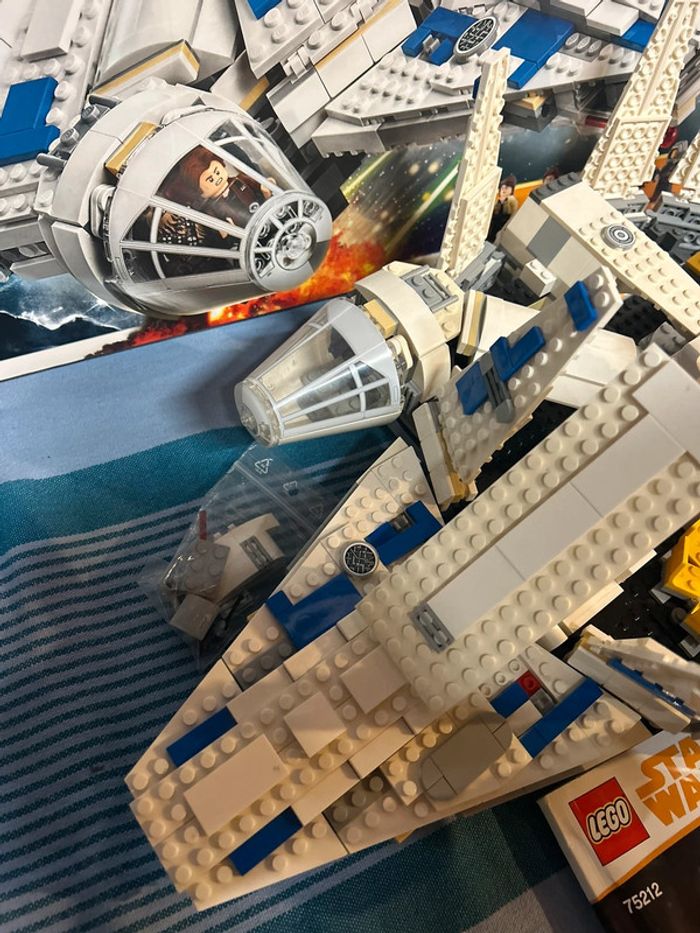Lego Star Wars Faucon Millenium 75212 Incomplet Sans figurine - photo numéro 10