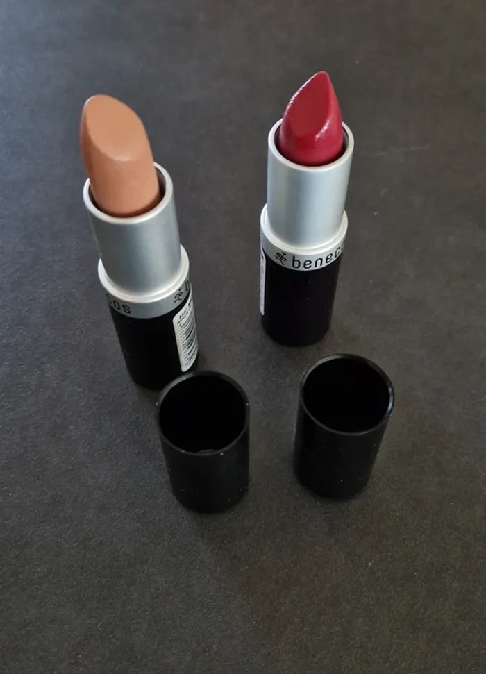 Lot de 2 rouges à lèvres bio Benecos - photo numéro 3