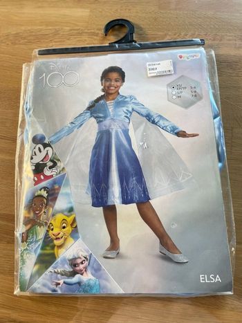 Déguisement Elsa reine des neiges édition 100 ans 