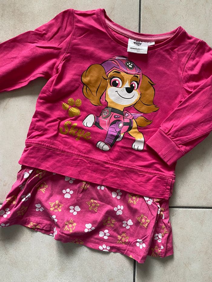 Robe Sweat Pat Patrouille 3 ans - photo numéro 4