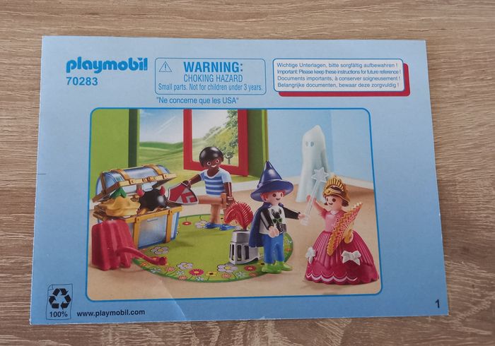 Playmobil 70283 - Enfants et malle de déguisement - photo numéro 2