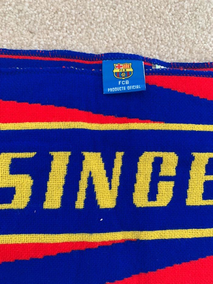 Écharpe FC Barcelone - photo numéro 3