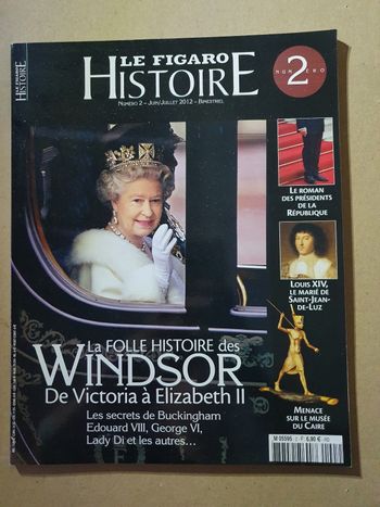 Magazine Elizabeth II windsor reine angleterre