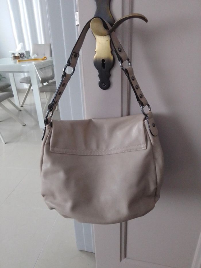 Sac bandoulière Eram beige - photo numéro 3
