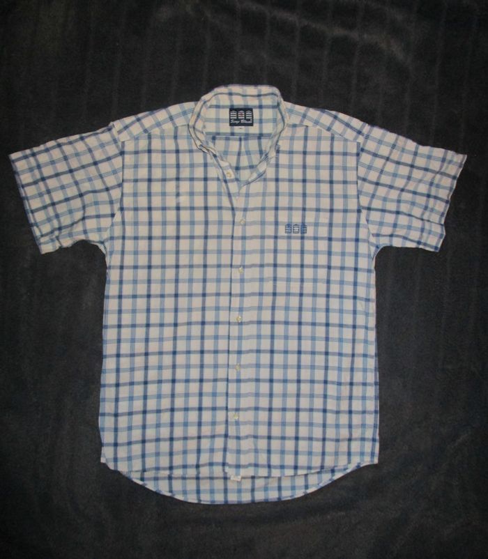 Chemise homme, manches courtes, Serge Blanco
