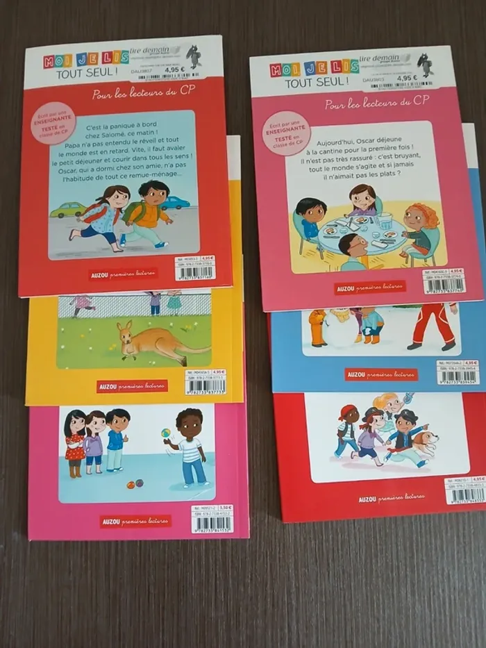 Lot de 6 livres moi je lis tout seul ! CP - photo numéro 5