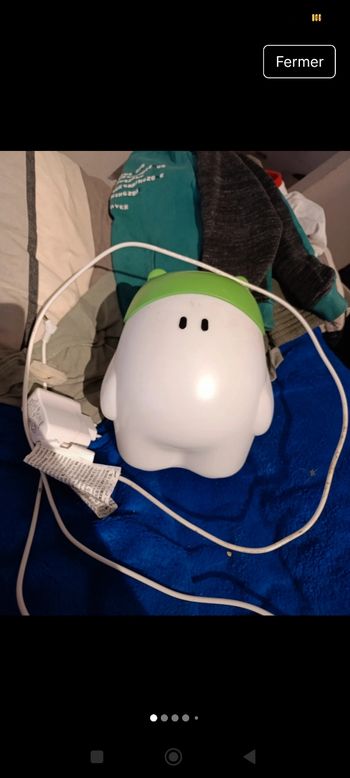 Radio réveil enfant veilleuse