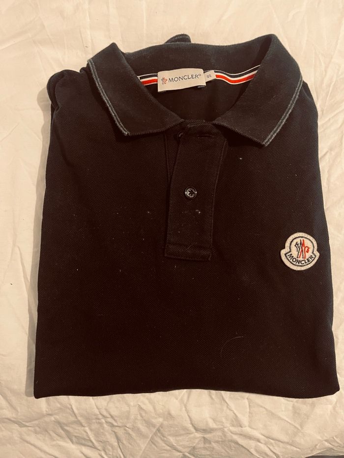 Polo manche longue montcler