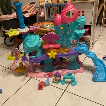 Solene la sirène et son palais tut tut copains