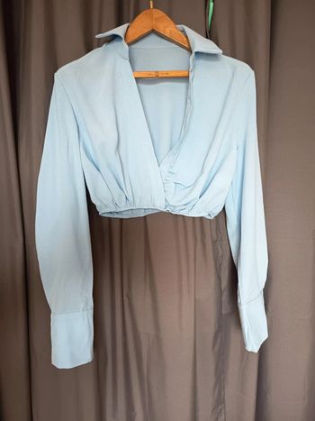 Ensemble crop top et pantalon très large. Marque X&Z.
