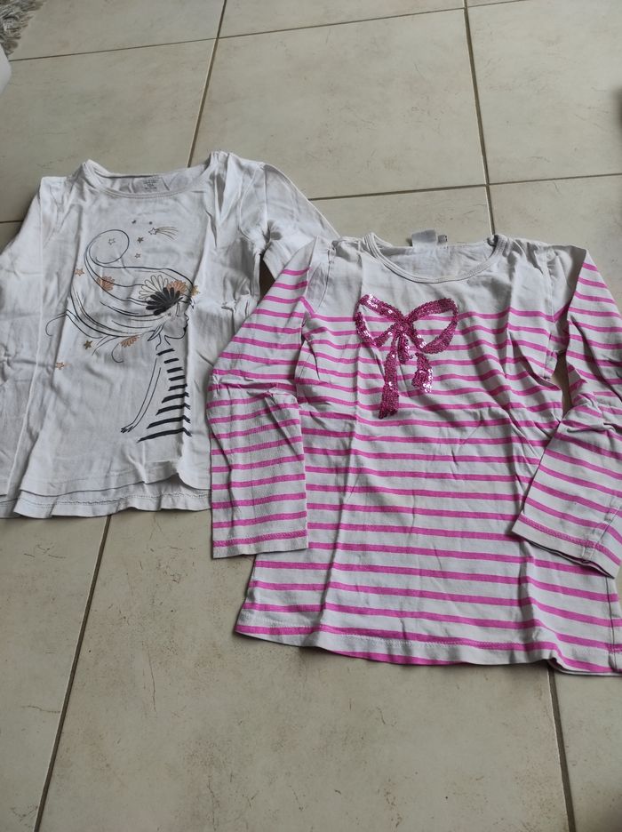 Lot de 6 tee shirt manches longues 10 ans - photo numéro 2