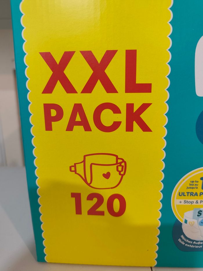 Pampers T4 (120 couches) - photo numéro 2