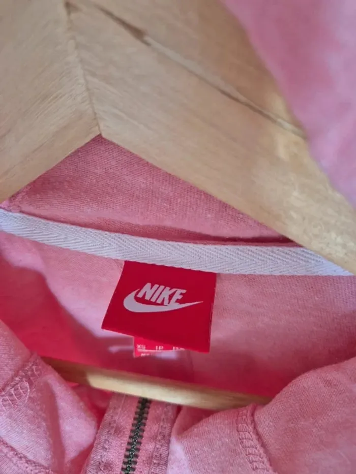 Gilet veste légère NIKE rose 🌸 Taille XS 34 - photo numéro 4