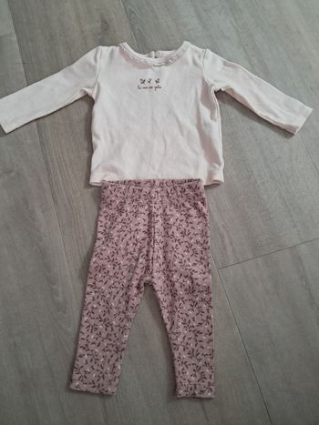 Ensemble maillot manche longue et pantalon