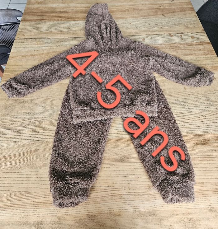 Ensemble polaire garçon 4/5 ans