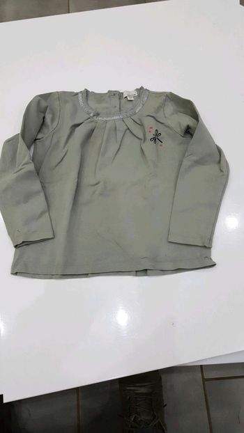T  shirt  mila blue 4  ans