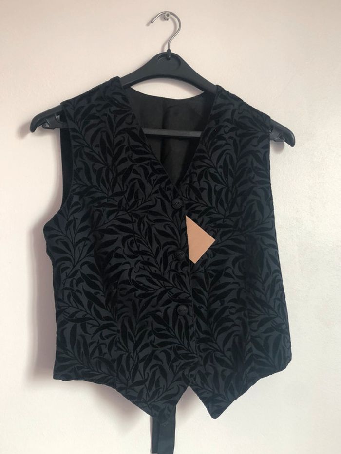 Gilet noir sans manches