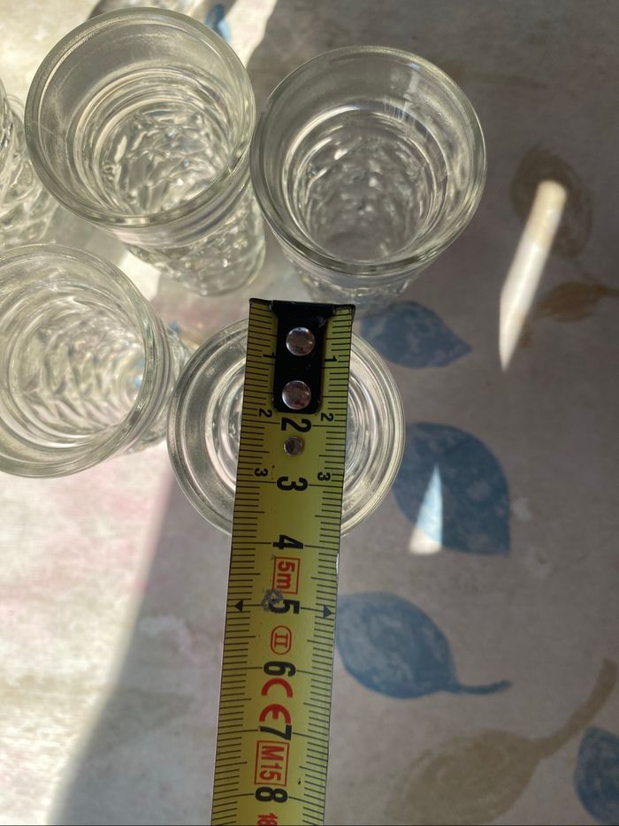 Verres tube - photo numéro 4