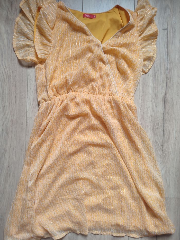 Robe jaune Tissaia