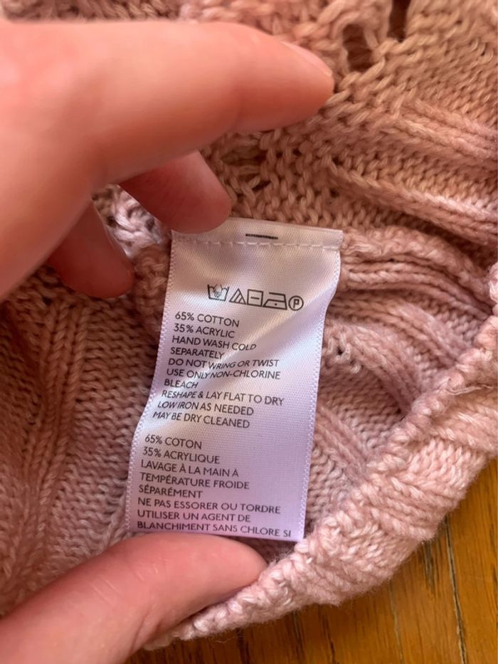 Pull d’hiver Urban Outfitters rose taille S - photo numéro 7