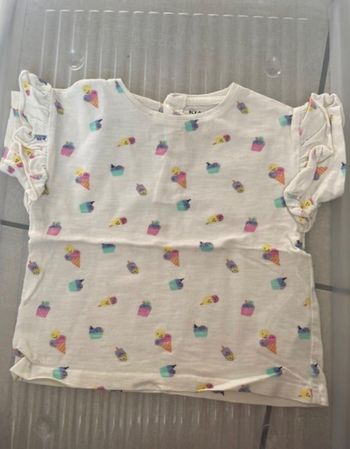 Tee shirt glace