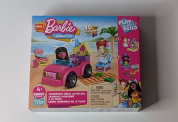 [Mega Construx] Barbie/cabriolet aventure à la plage