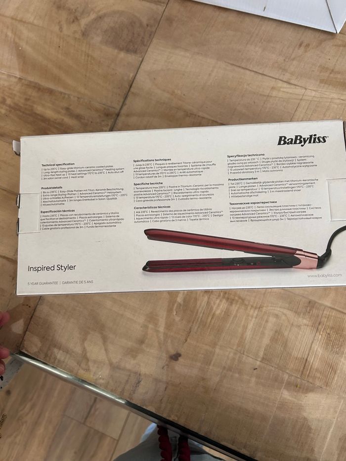 Lisseur Babyliss Neuf – Ultra Rapide & Brillance Soyeuse - photo numéro 2