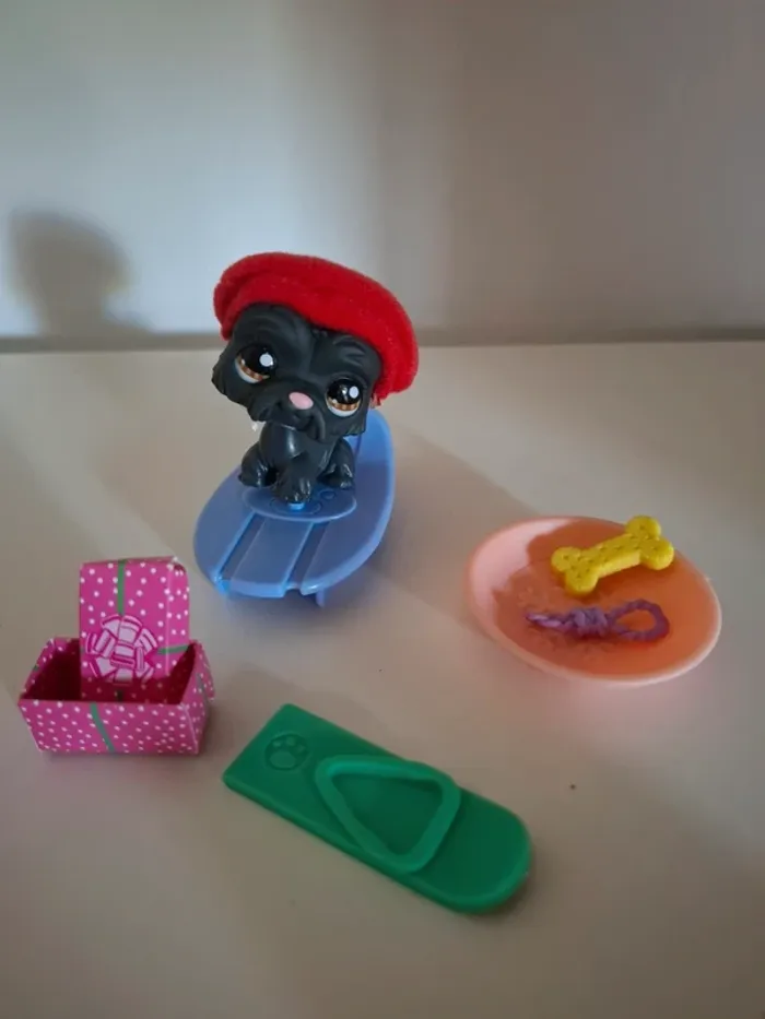 Littlest pet shop chien hiver