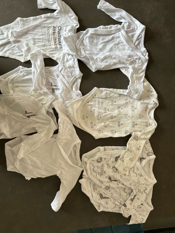 Lot de 13 body hiver 3 mois